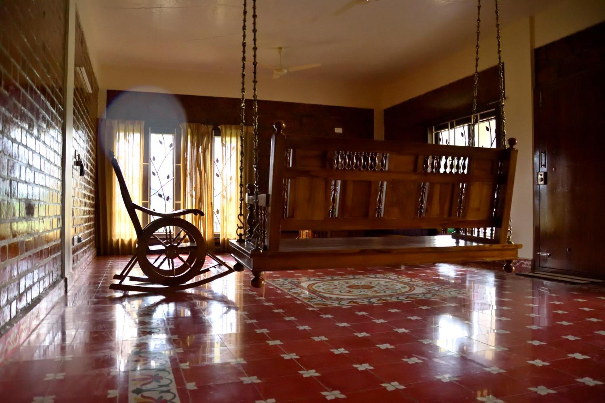 Ferienwohnung Lakshmi Illam Near Isha Yoga Adiyogi Alāndurai Exterior foto